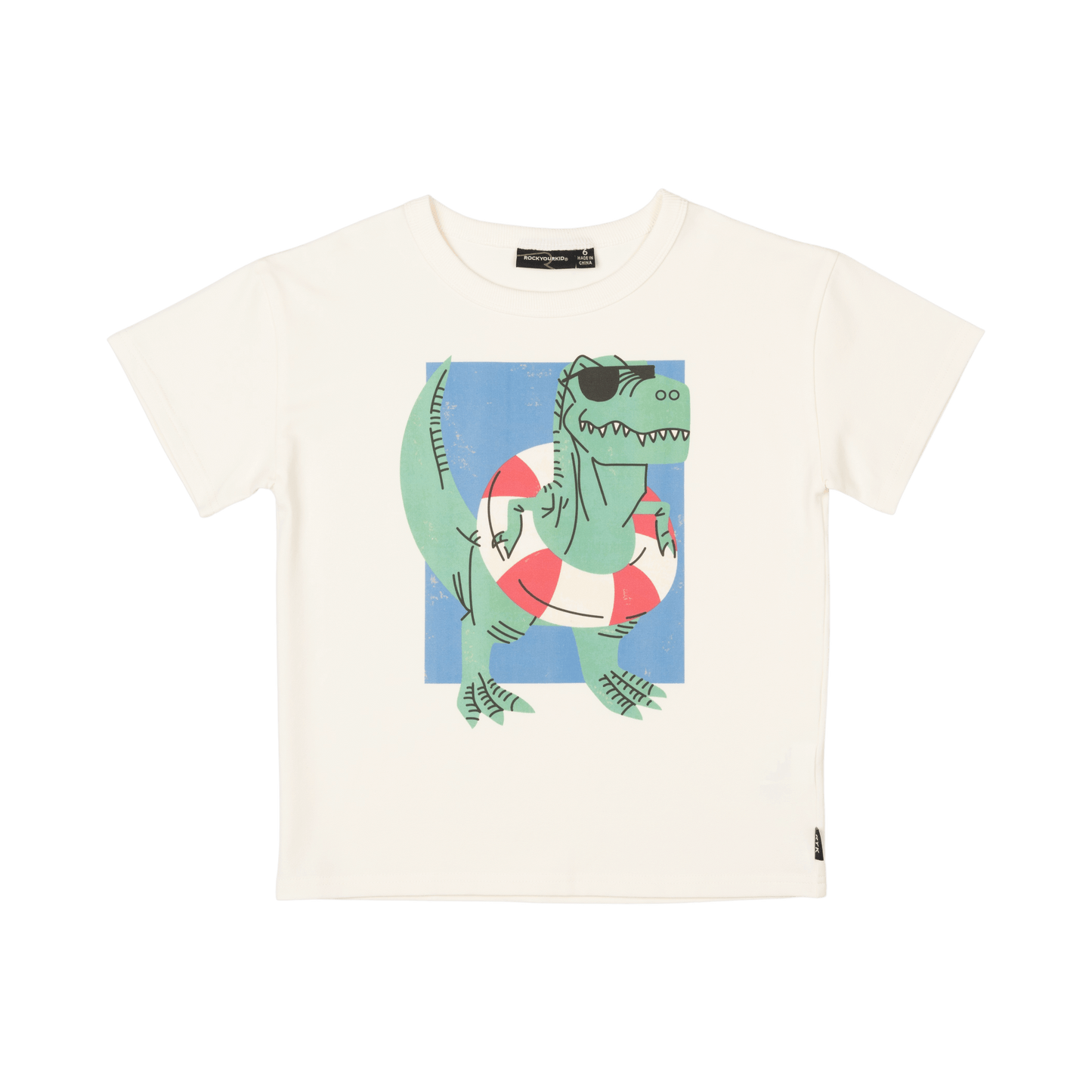 Rock Your Kid Dino Swim T-shirt