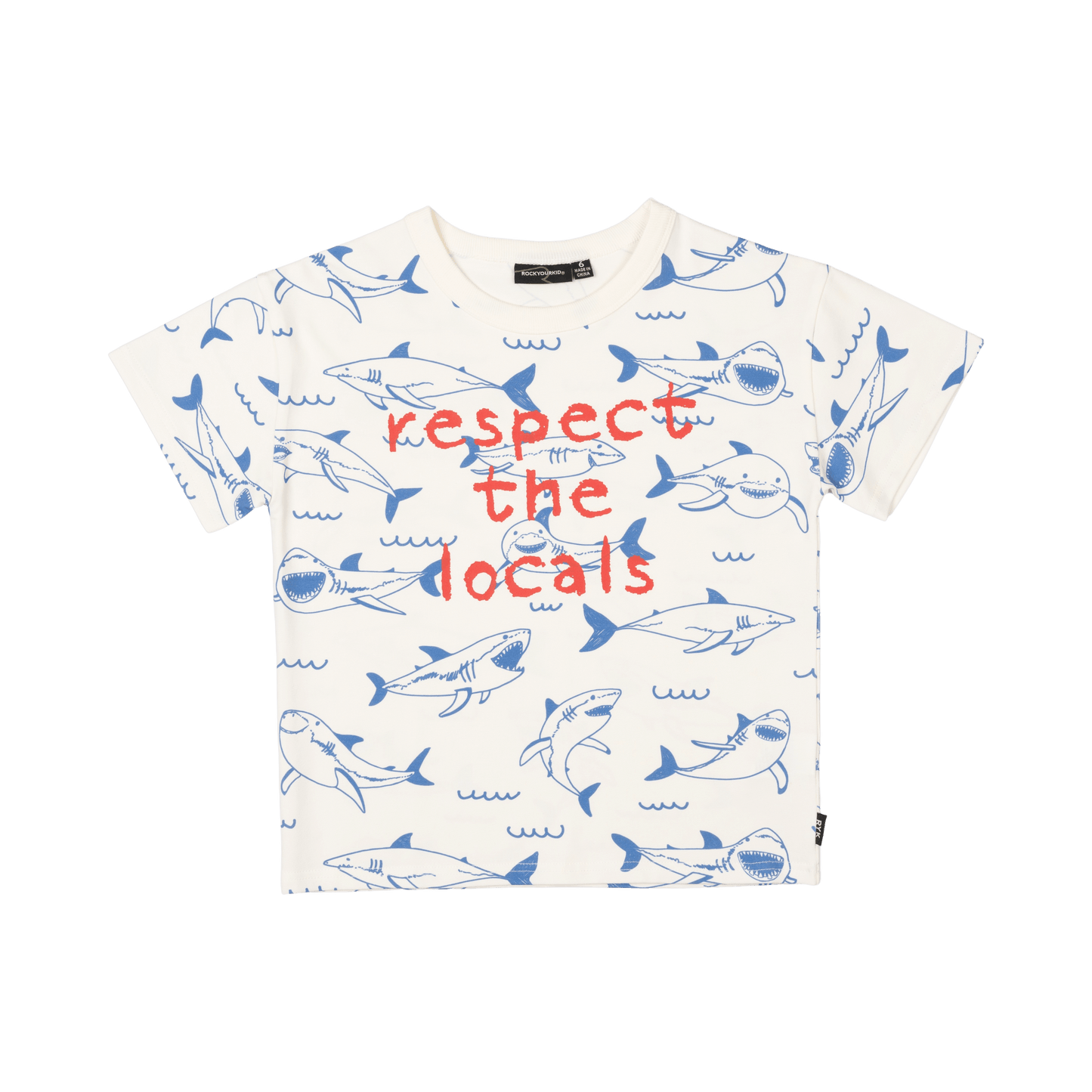 Rock Your Kid Respect The Locals T-shirt