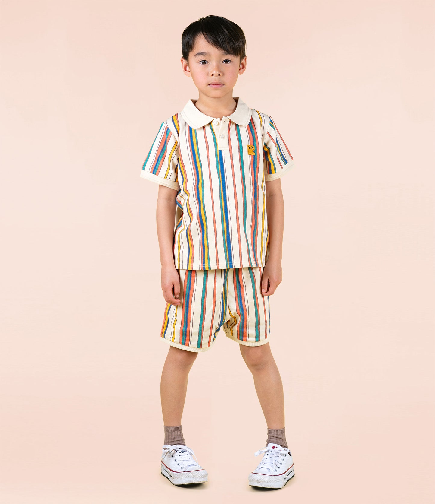 Rock Your Kid Stripe Polo Short