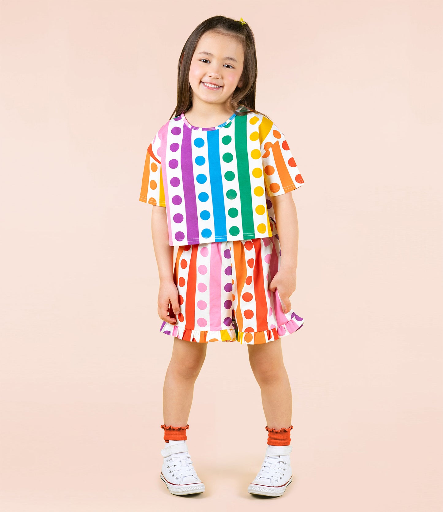 Rock Your Kid Rainbow Drops Boxy T-Shirt