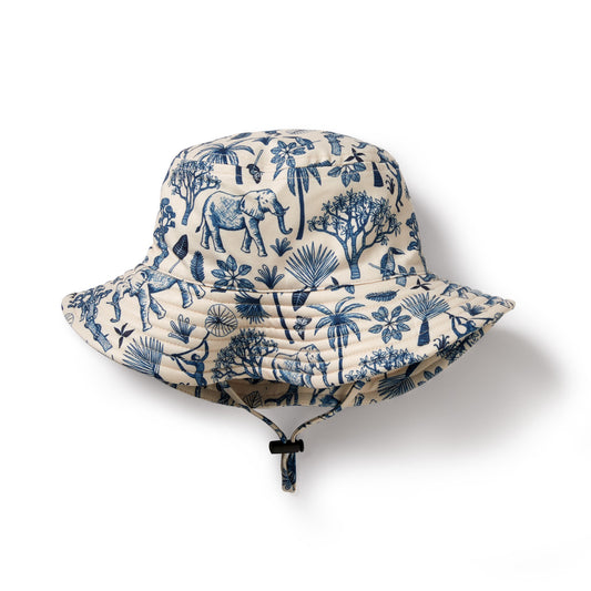 Wilson & Frenchy Organic Swim Sun Hat Jungle