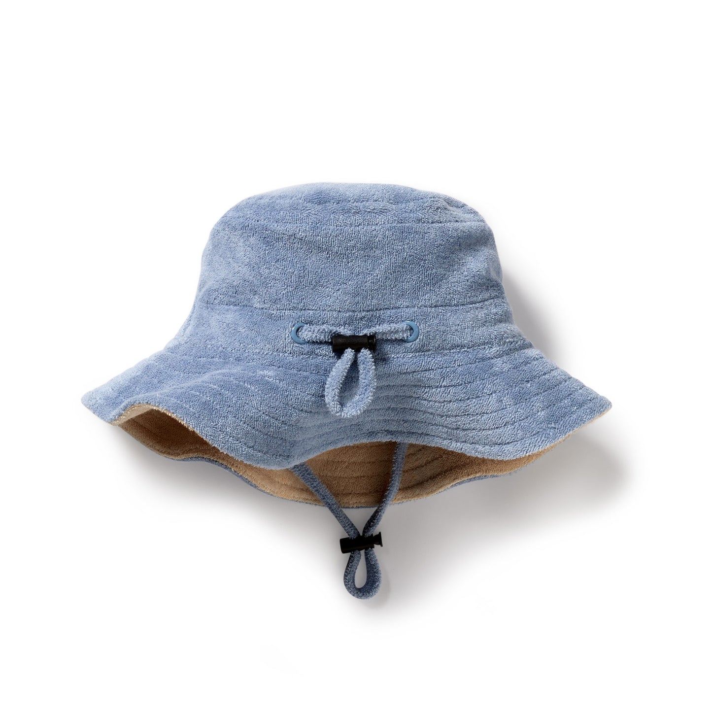 Wilson & Frenchy Organic Terry Sun Hat Dusty Blue