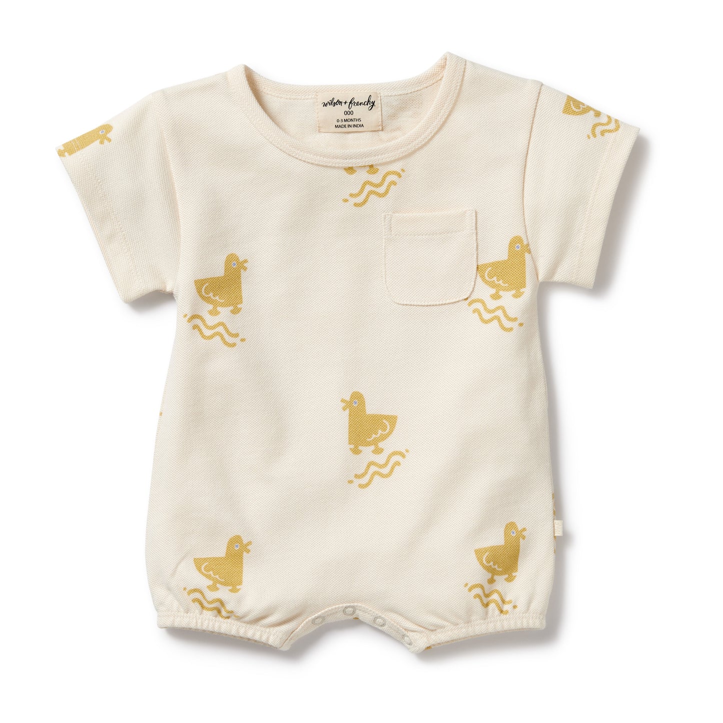 Wilson & Frenchy Organic Growsuit Quack Quack