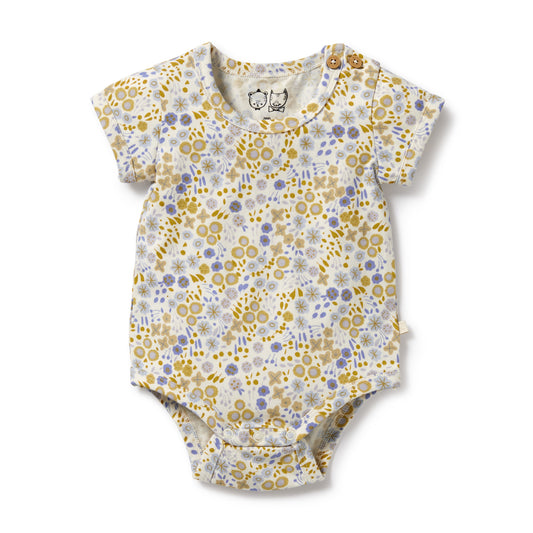 Wilson & Frenchy Organic Bodysuit Little Meadow