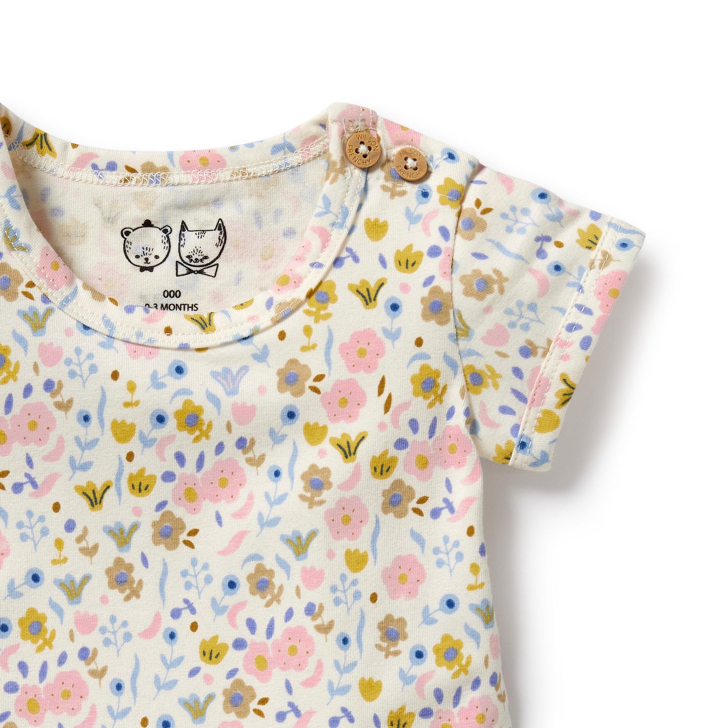 Wilson & Frenchy Organic Bodysuit Ava Floral