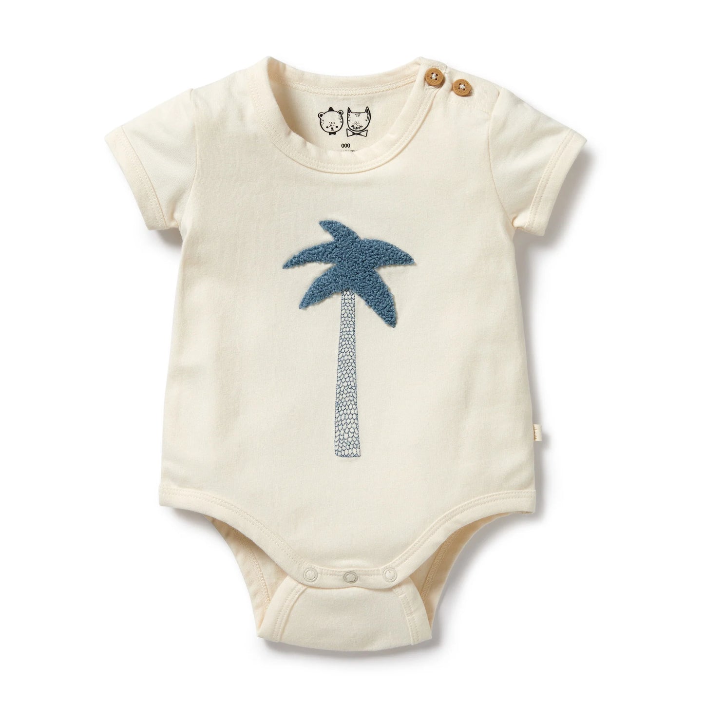 Wilson & Frenchy Organic Bodysuit Palm