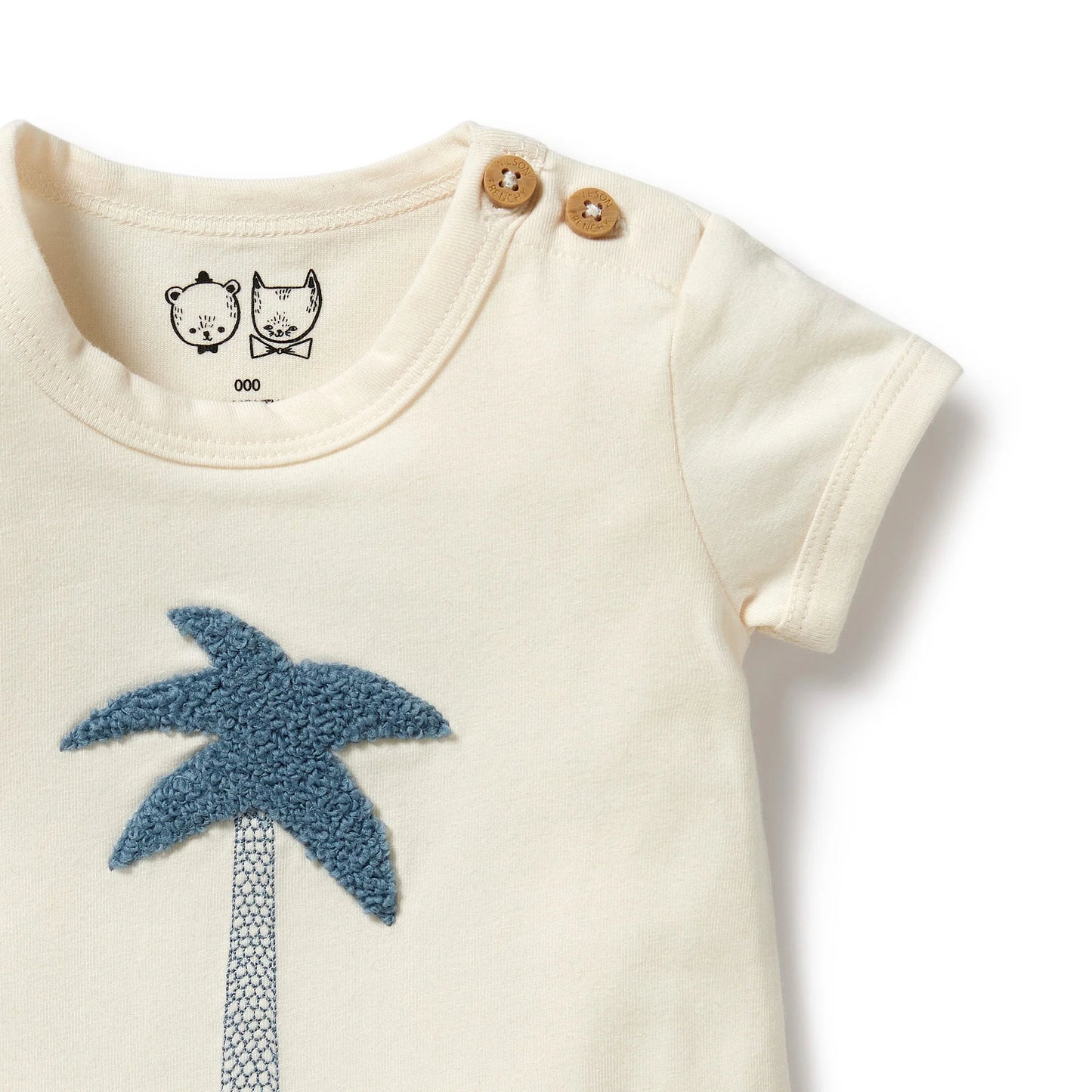 Wilson & Frenchy Organic Bodysuit Palm