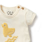 Wilson & Frenchy Organic Bodysuit Quack