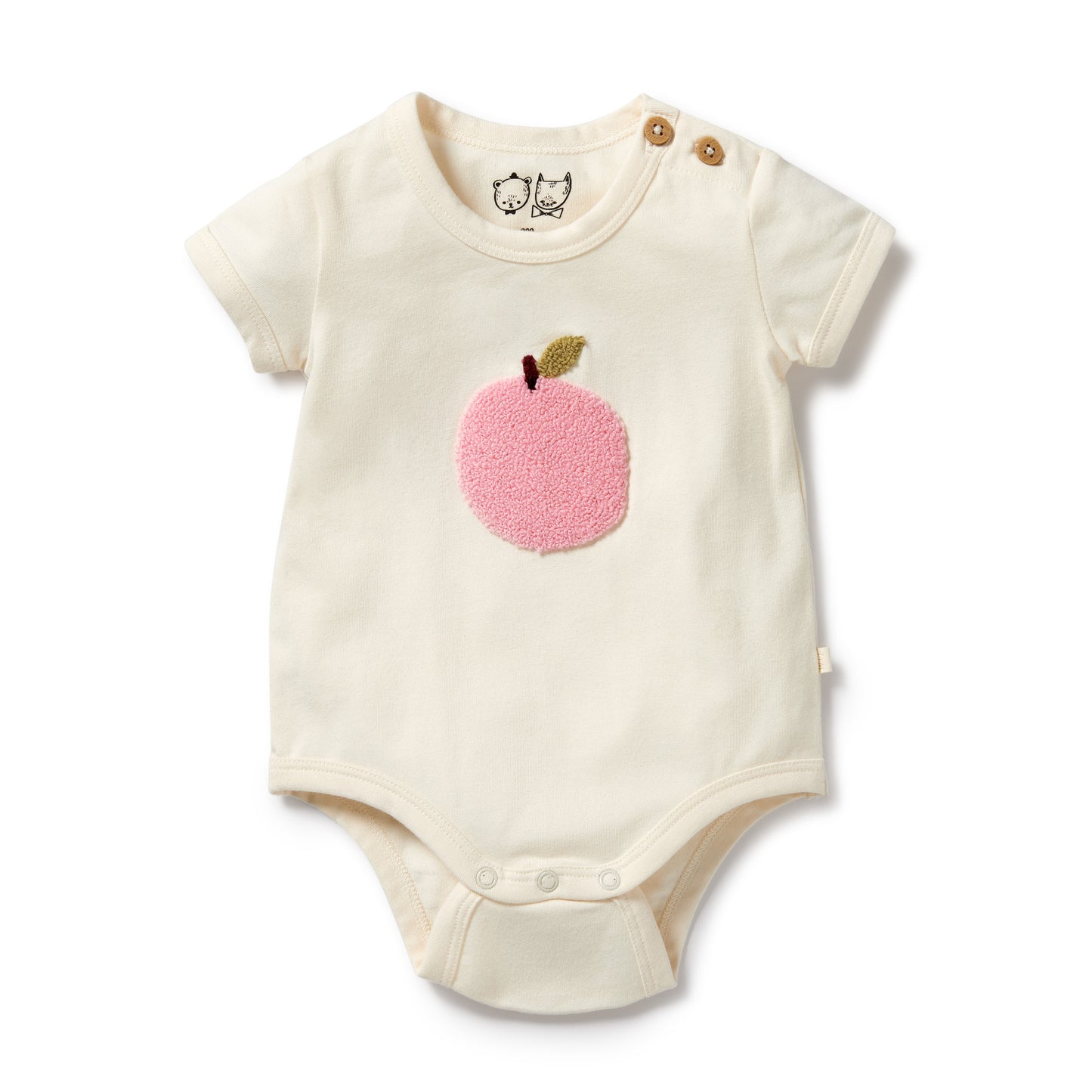 Wilson & Frenchy Organic Bodysuit Peachy