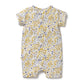 Wilson & Frenchy Organic Boyleg Zipsuit Little Meadow