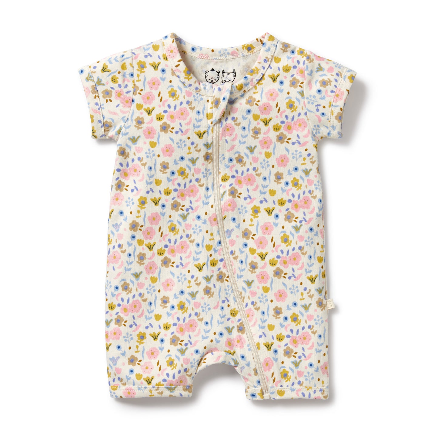 Wilson & Frenchy Organic Boyleg Zipsuit Ava Floral