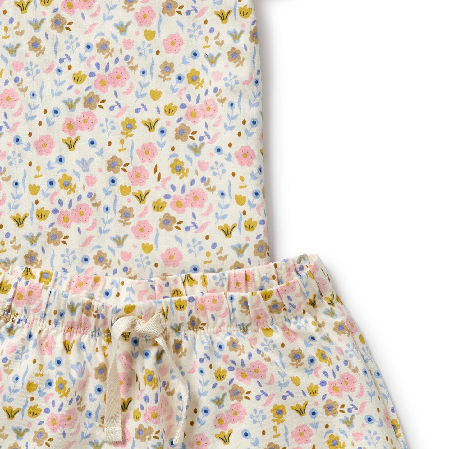 Wilson & Frenchy Organic Short Sleeved Pyjamas Ava Floral