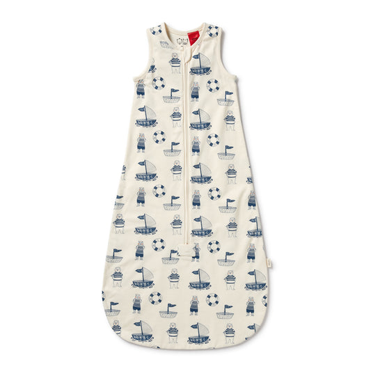 Wilson & Frenchy Organic Sleeping Bag Nautical Bear