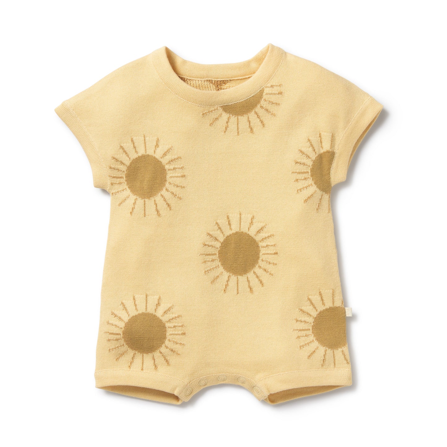 Wilson & Frenchy Organic Knitted Growsuit Sunshine