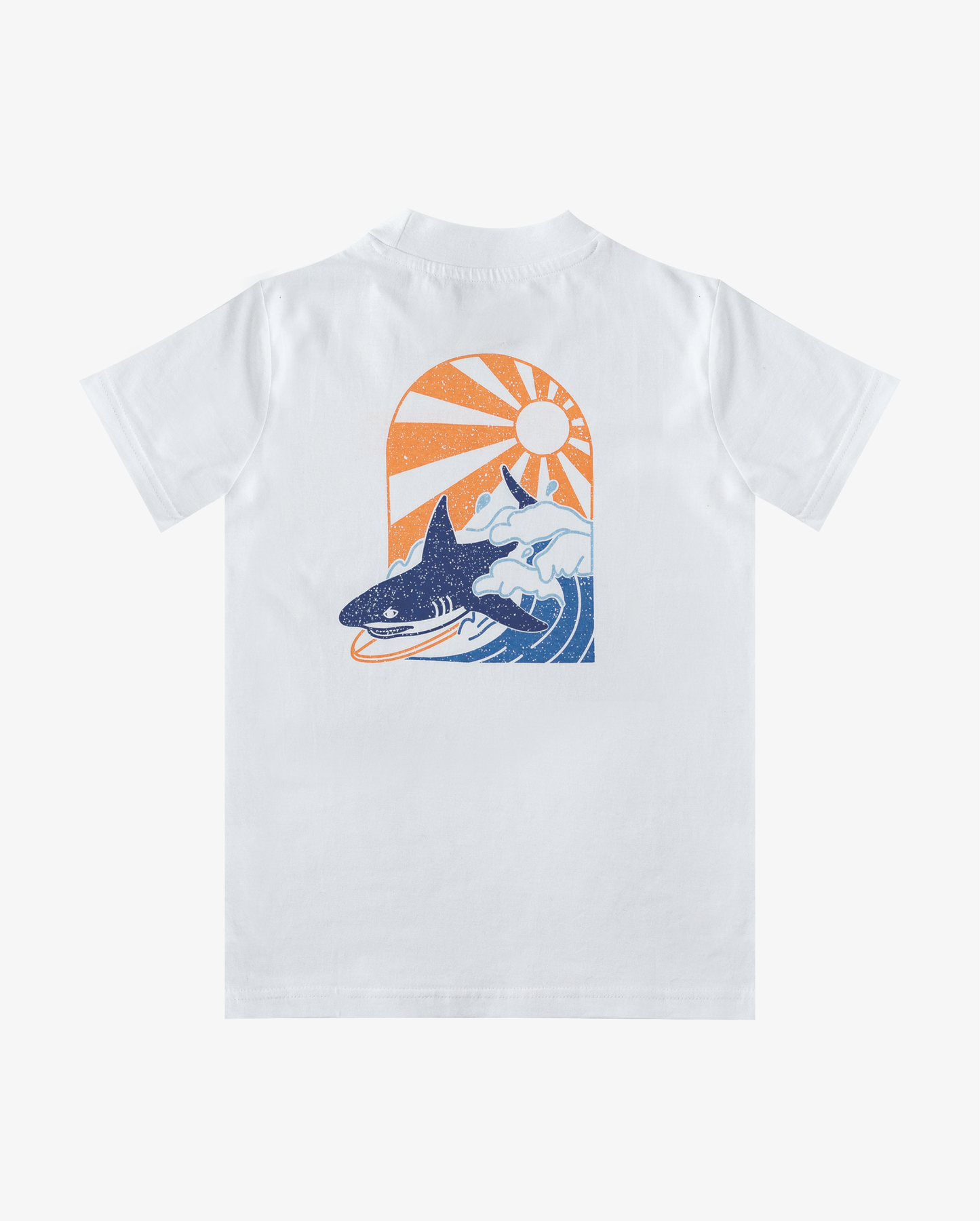 Band of Boys Surfer Shark Tee White