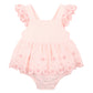 Minihaha Tillie Broidery Layered Bodysuit Peachy Pink