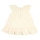 Minihaha Tillie EMB Daisy Dress Lemon Stripe