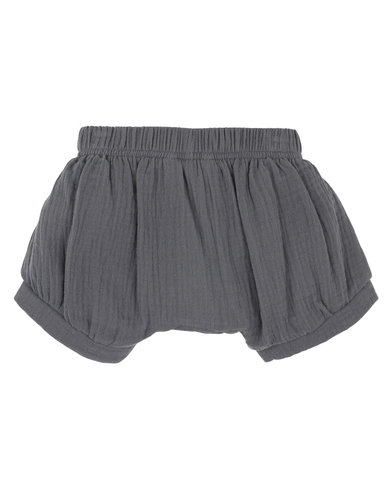 Minihaha Crinkle Shorts Slate Grey