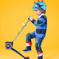 Micro Kids Helmet 3D Scooteraurus