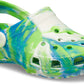 Crocs Classic Glow Marbled Clog Kids Prep Blue/Multi