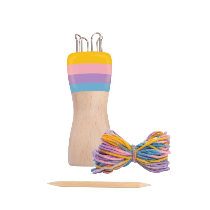 Discovery Zone | Rainbow French Knitting