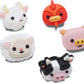 Jibbitz 3D Farm Animal Faces 5 pack