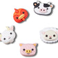 Jibbitz 3D Farm Animal Faces 5 pack