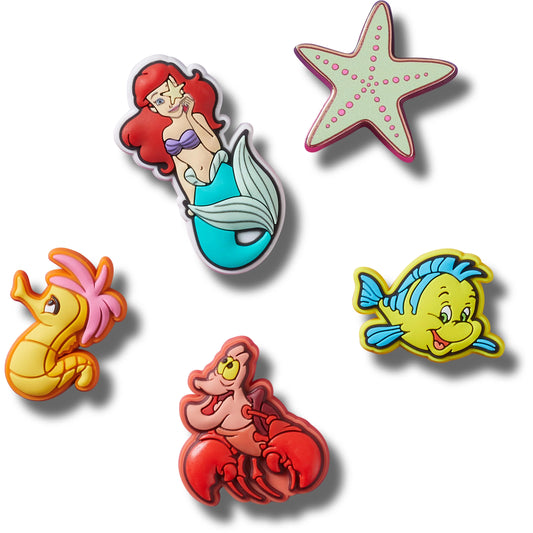 Jibbitz Princess Ariel 5 Pack