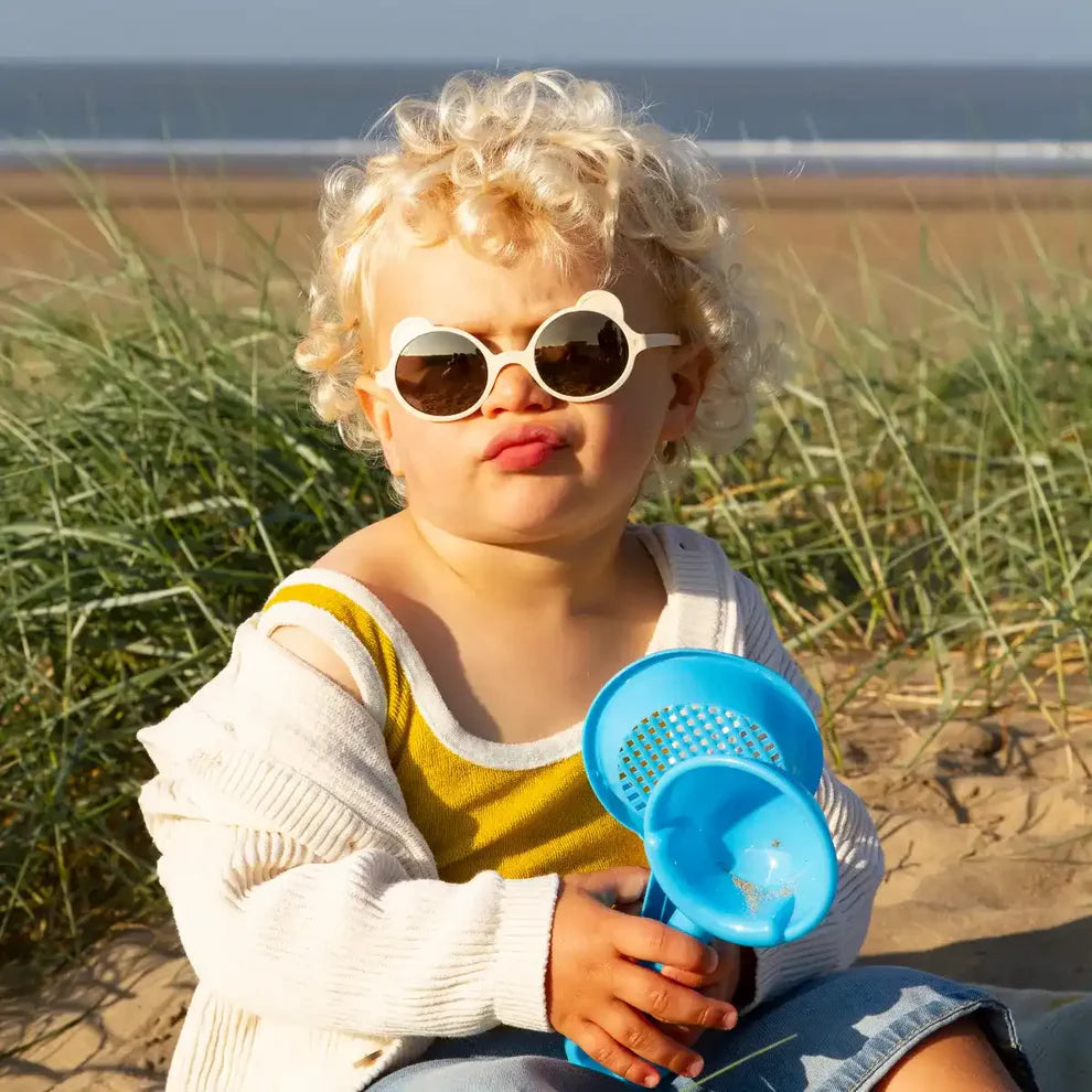 Ki ET LA Sunglasses Ourson Cream