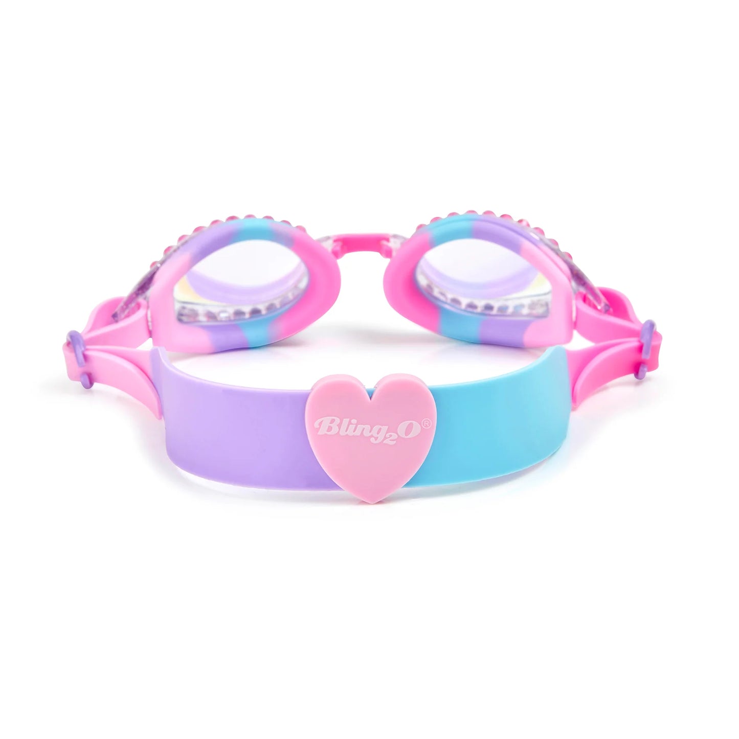 Bling2O Classic Bubblegum Blue Swim Goggles