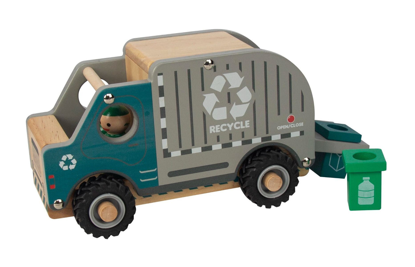 Wooden Recycling Truck