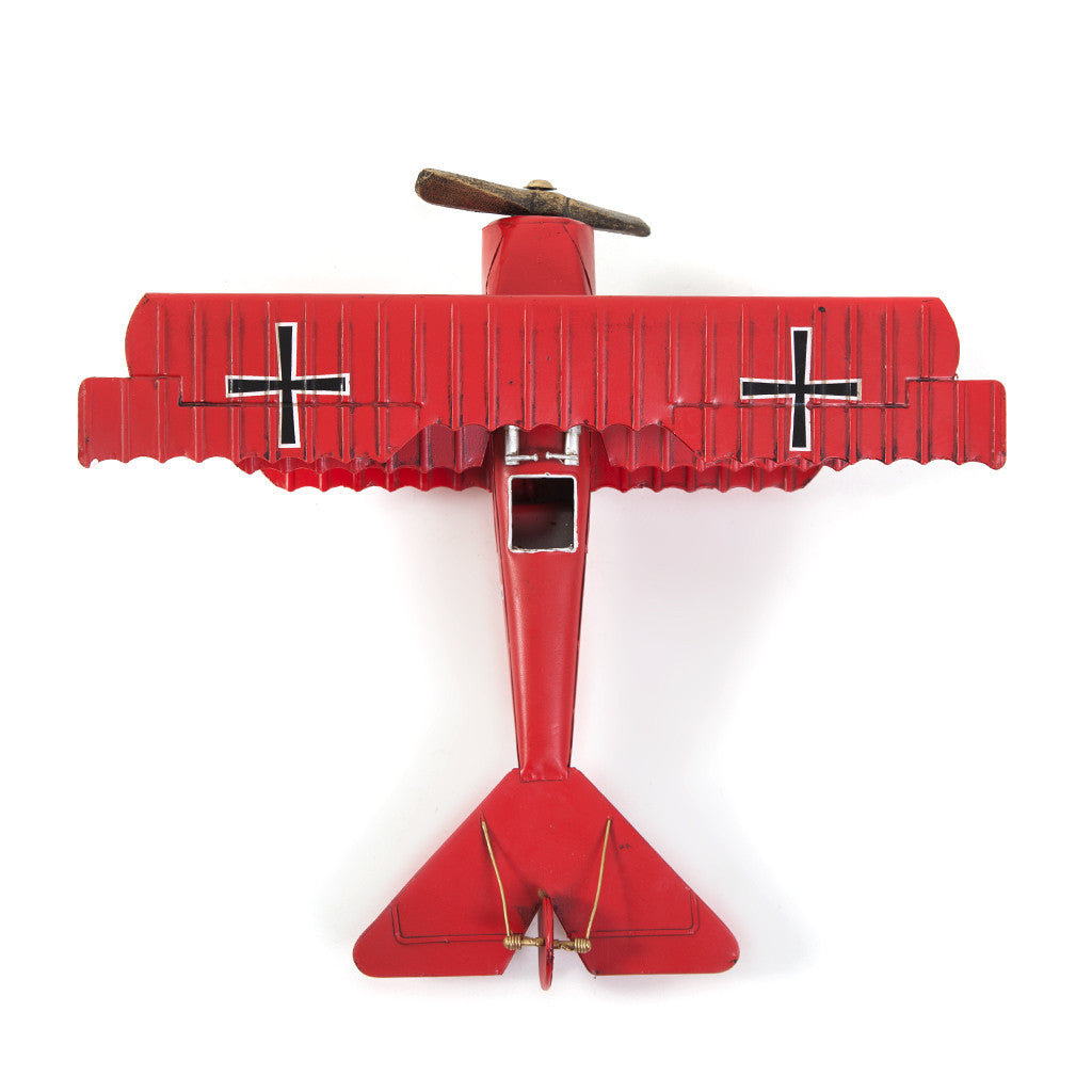 Red baron toy store plane