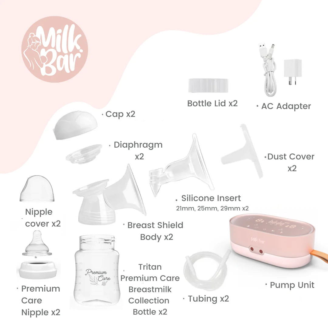 Milkbar Premium Care Double Electric Breast Pump