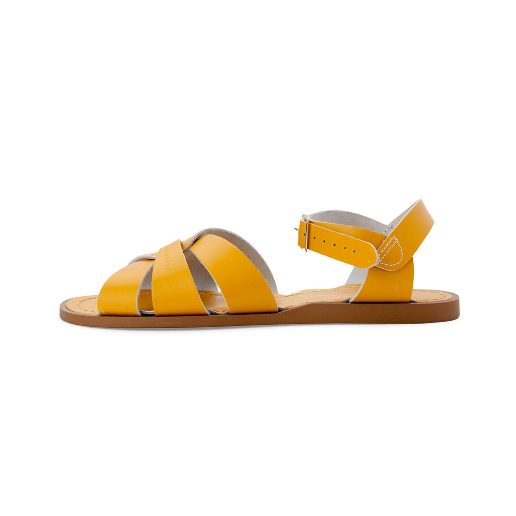 Saltwater cheap sandals mustard