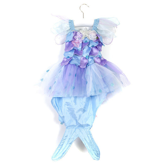 Toddler Mermaid Dress Blue