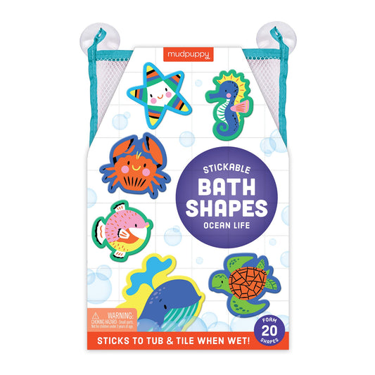 Ocean Life Foam Bath Shapes