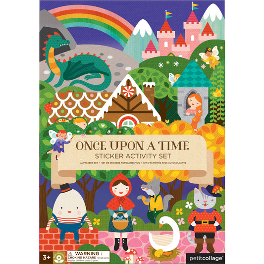 Le Petit Collage Once Upon A Time Sticker Activity Set